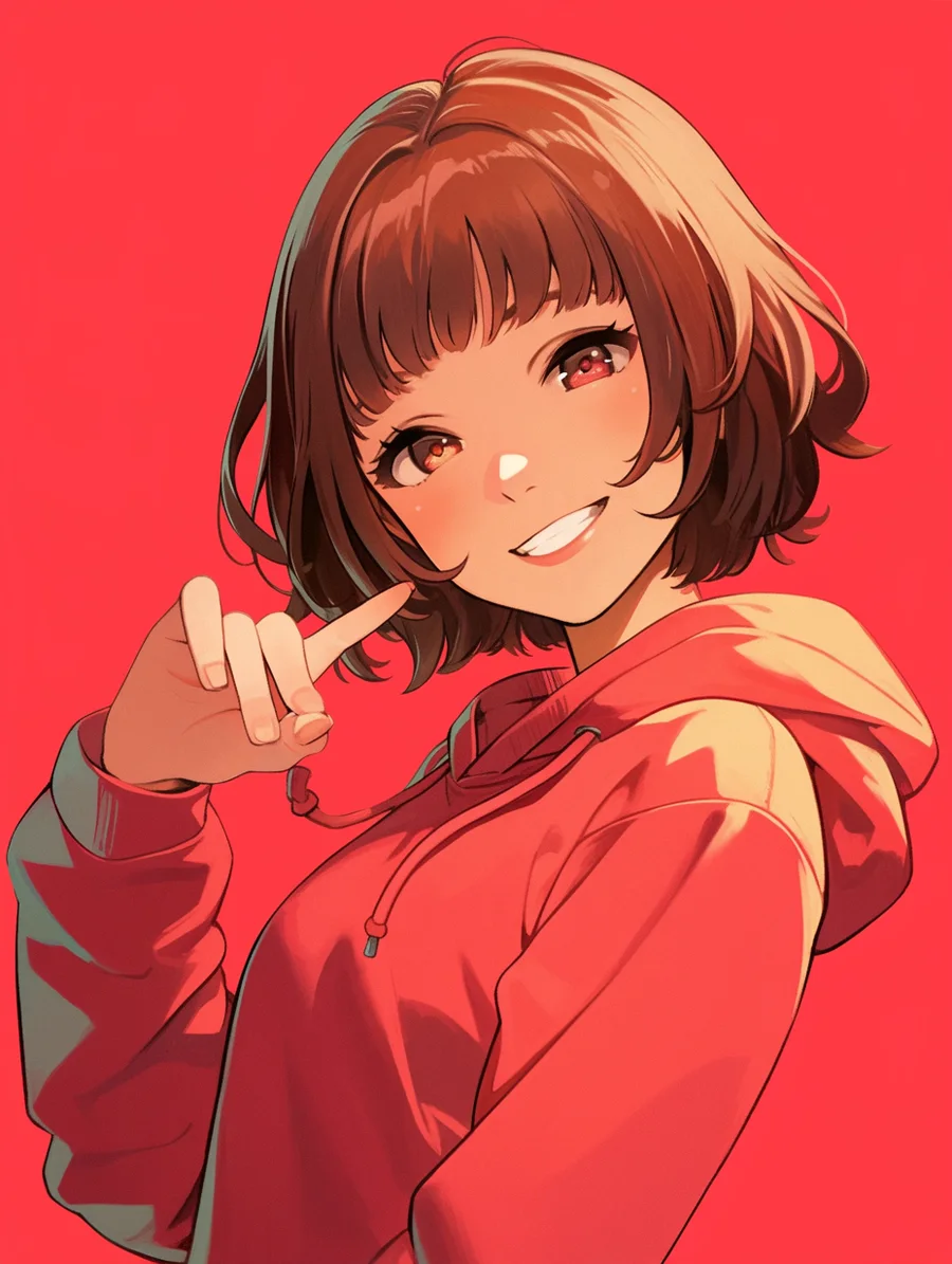 茜
