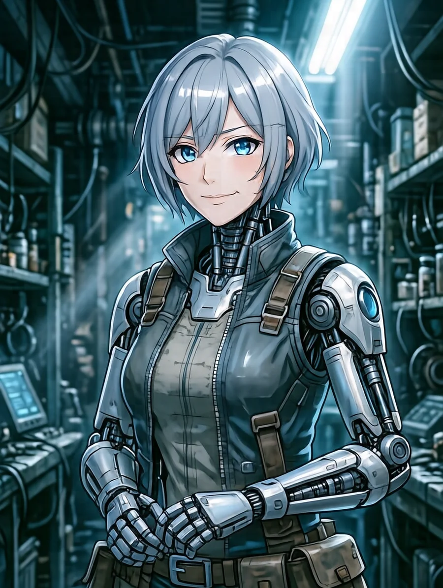 イオ(旧型の人型機械)