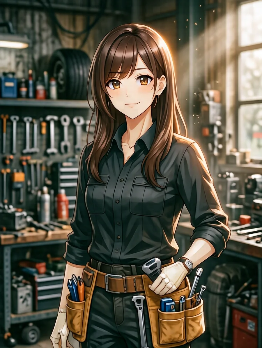 エコー(整備士型の人型機械)
