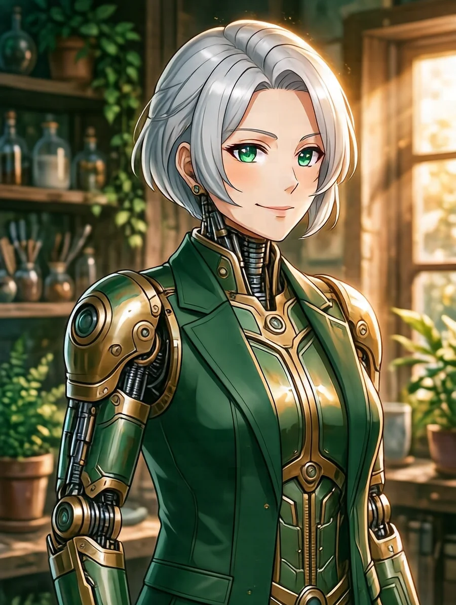 キリエ(旧型の人型機械)