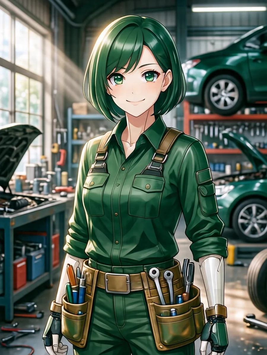 ロア(整備士型の人型機械)