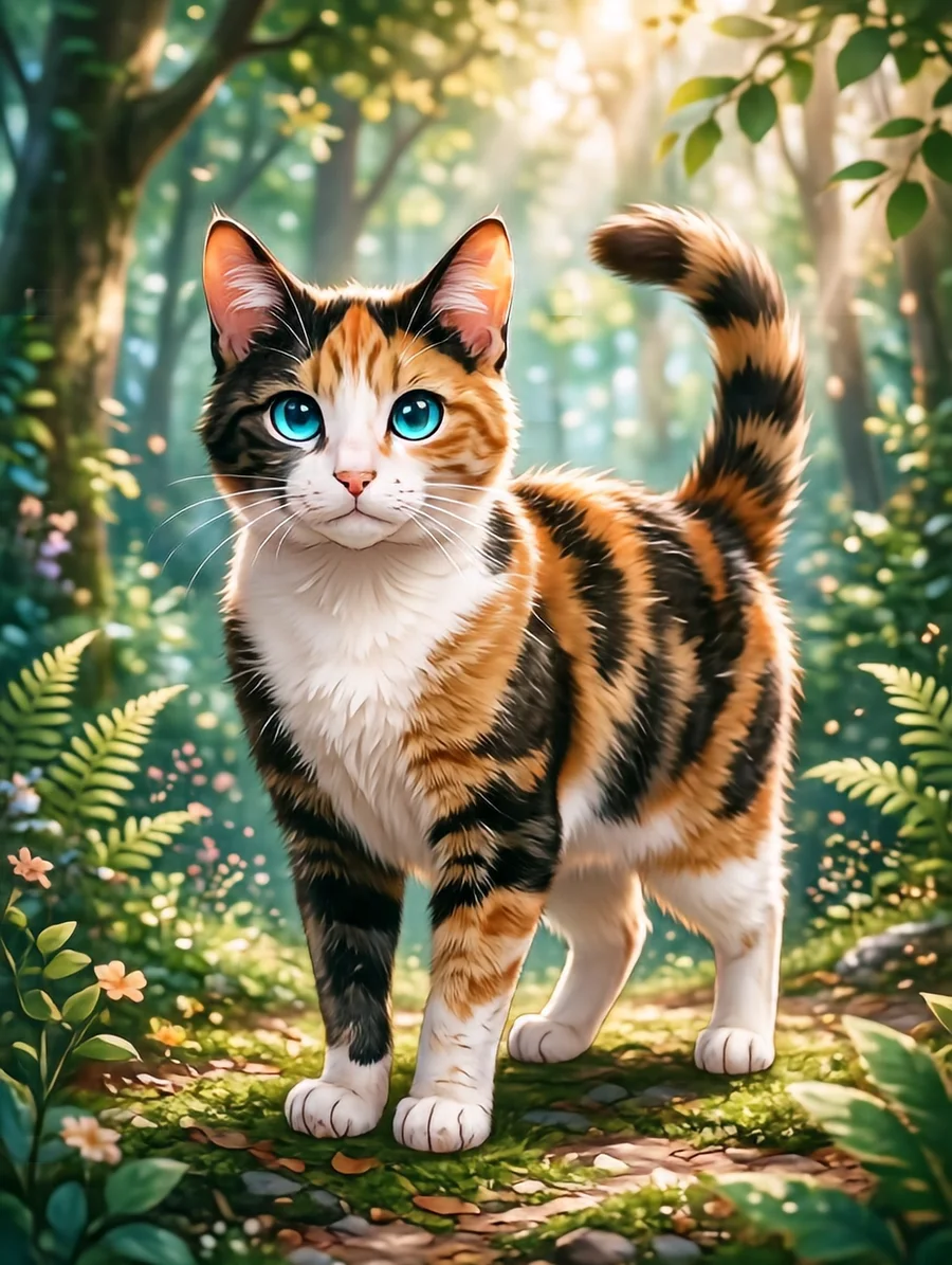 タマ(三毛猫)