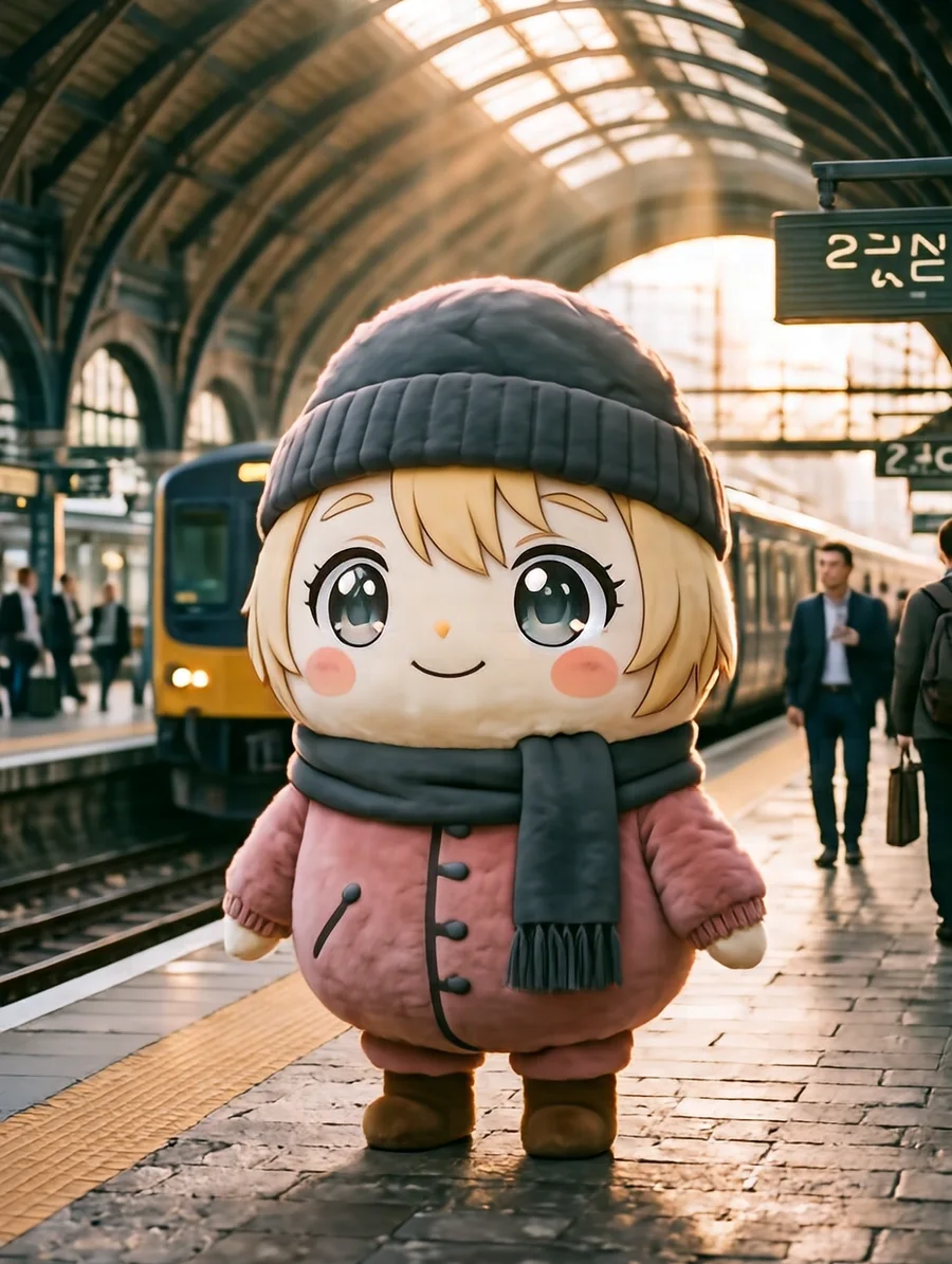 まめきち(駅のマスコット)