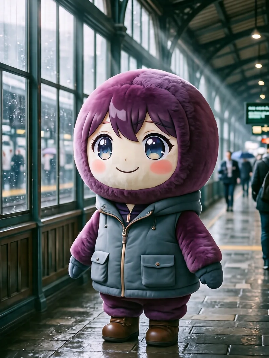 もちお(駅のマスコット)