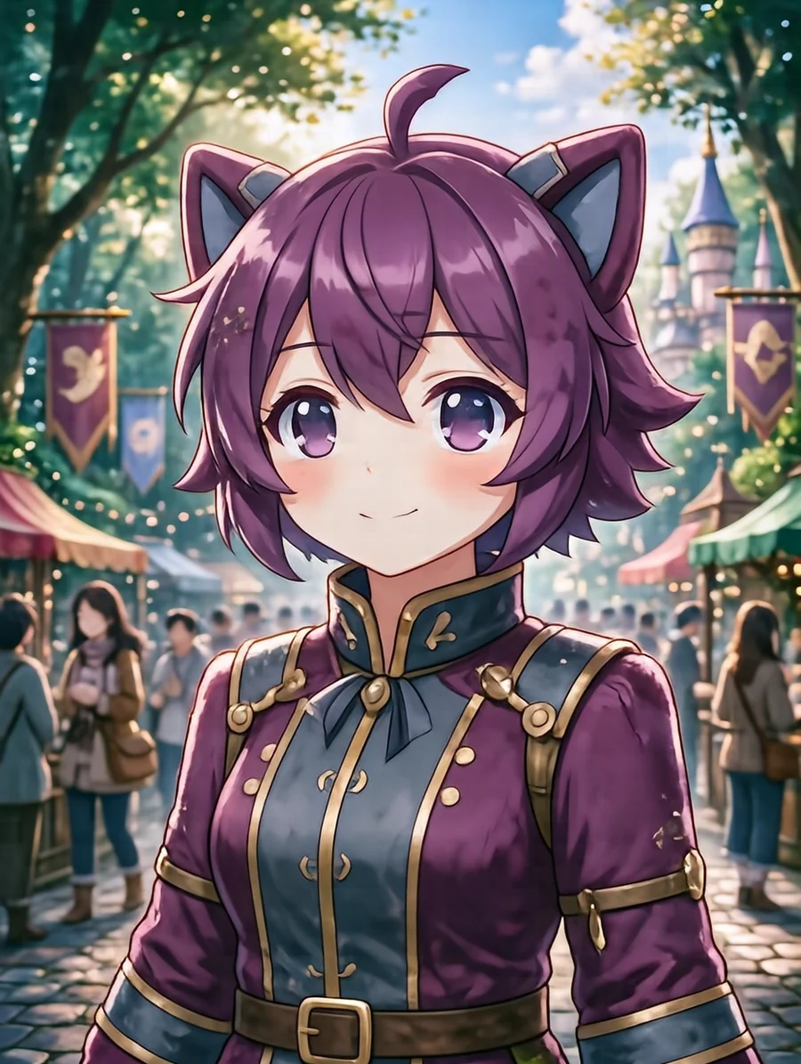 まめきち(古い遊園地のマスコット)