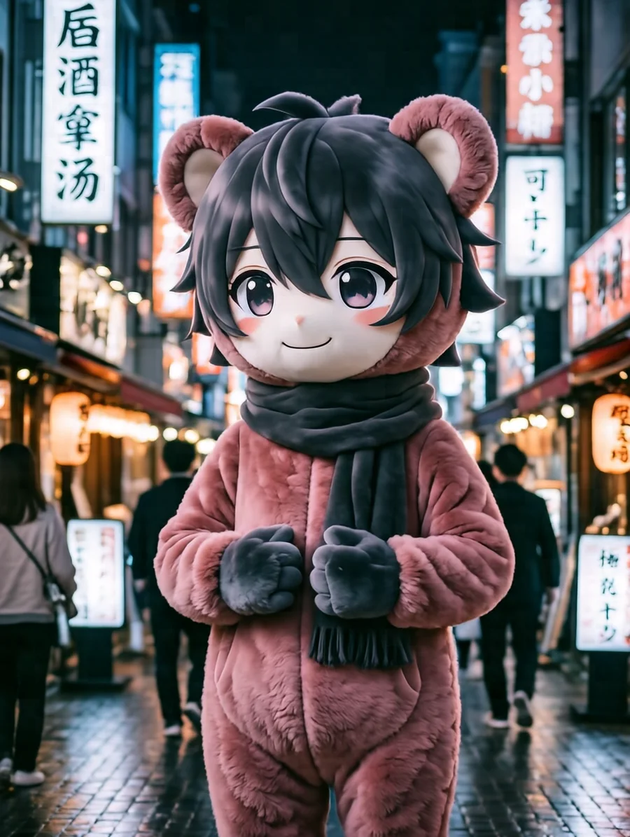 もふ丸(商店街のマスコット)