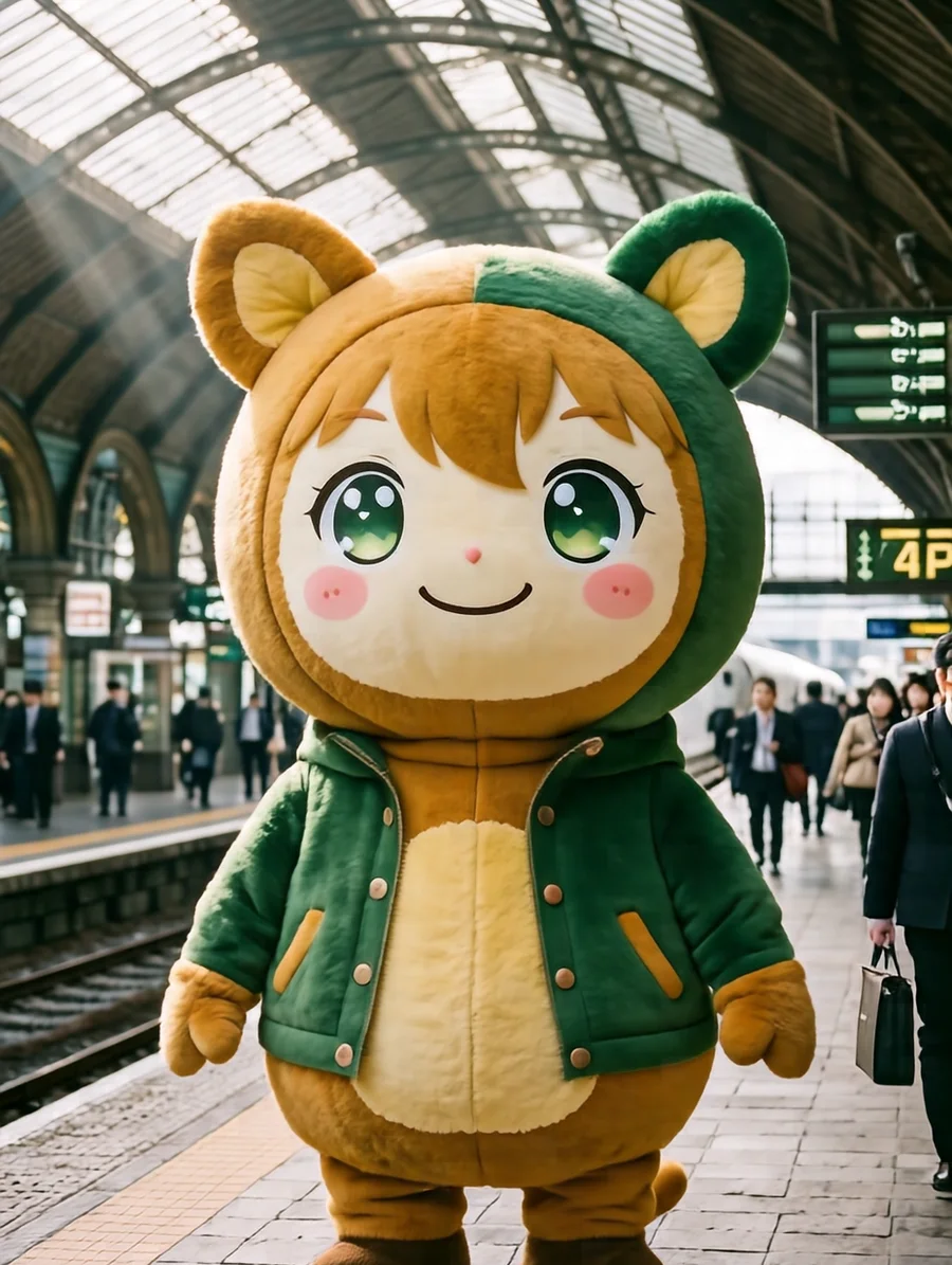もふ丸(駅のマスコット)