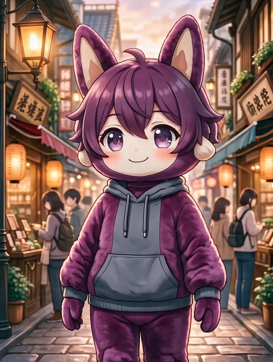 まめきち(商店街のマスコット)