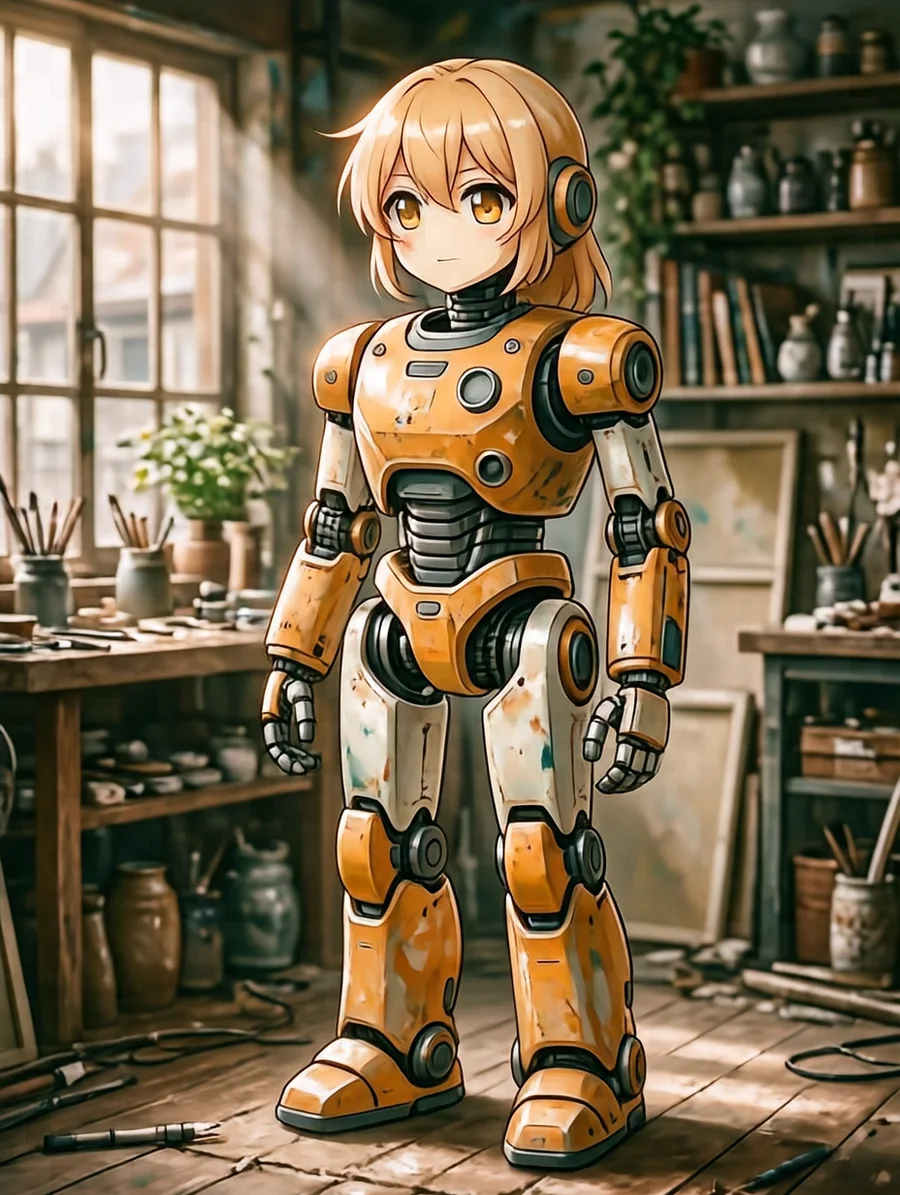 ヴェクタ(古い案内ロボ)