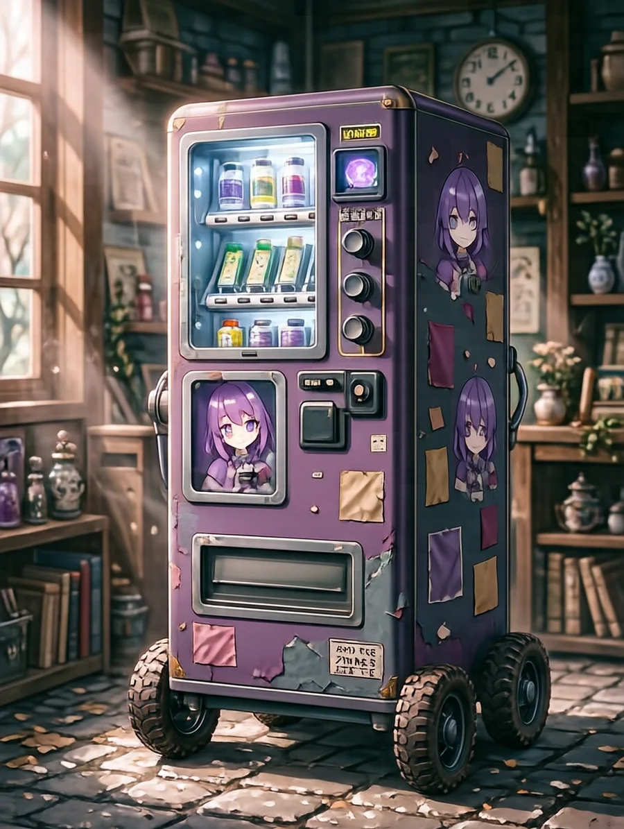 リグ(古い自販機ロボ)