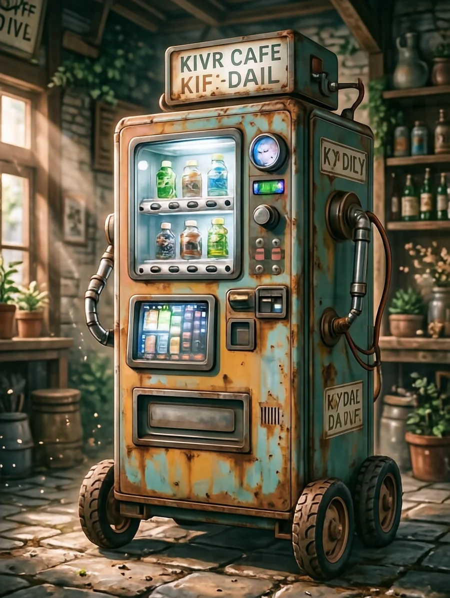 ラチェット(古い自販機ロボ)