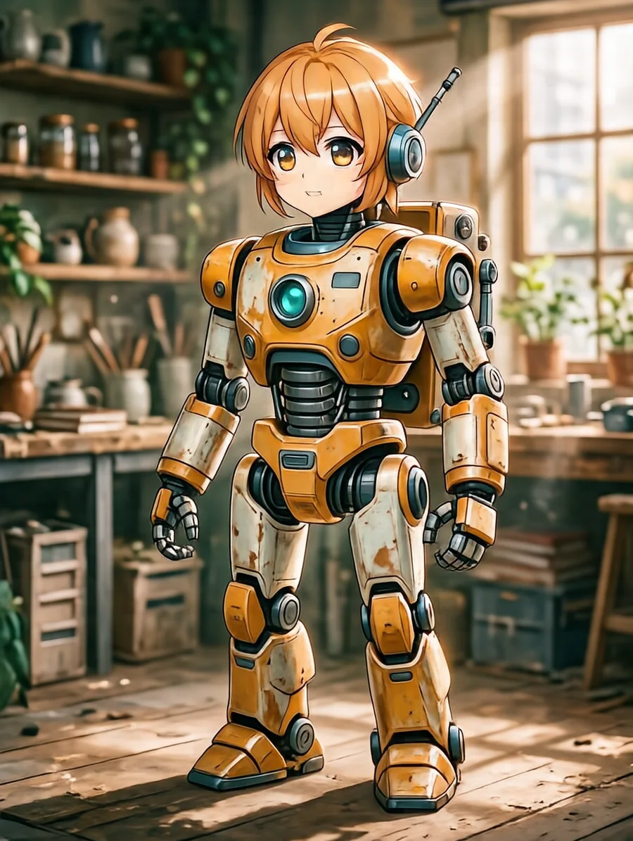 ボルト(古い案内ロボ)