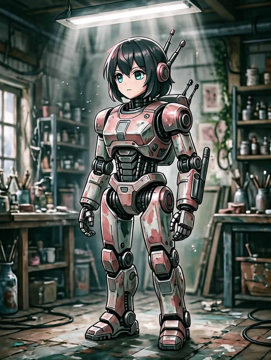 ケルビン(古い案内ロボ)