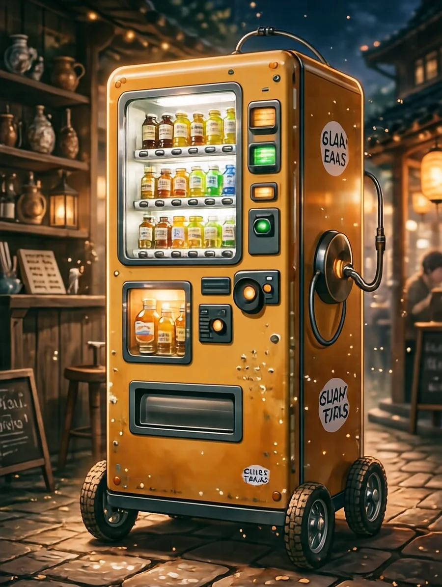 オクト(古い自販機ロボ)