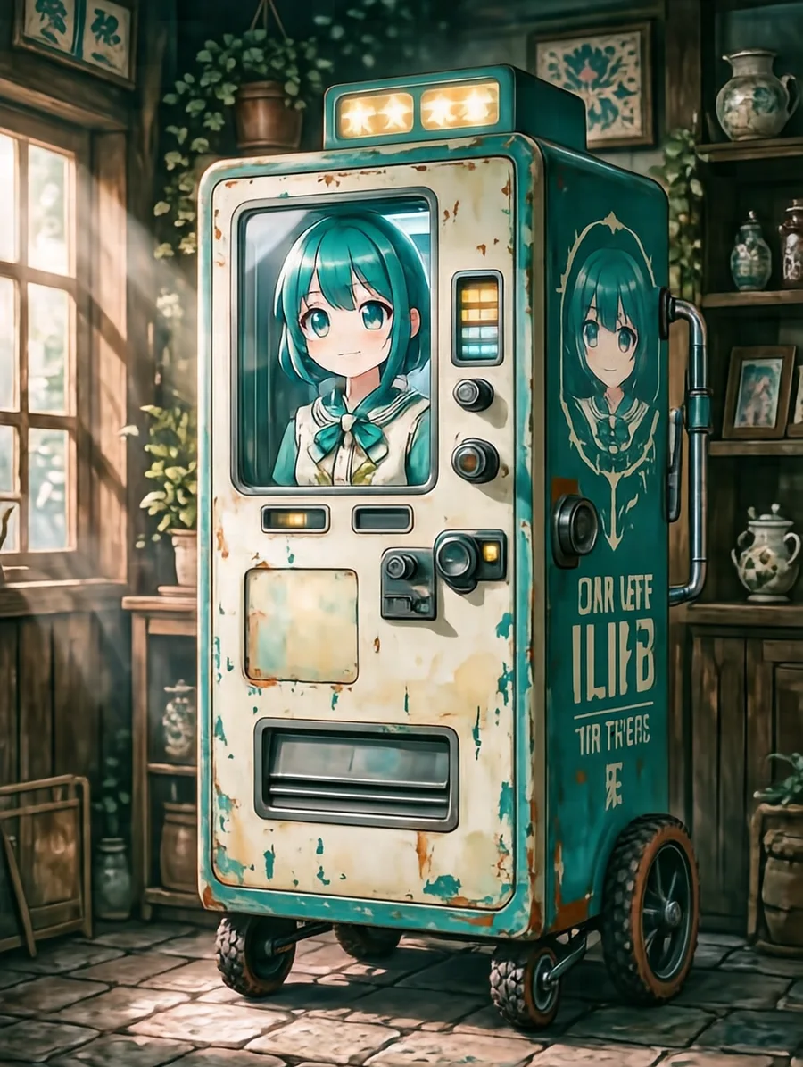 ブイ(古い自販機ロボ)