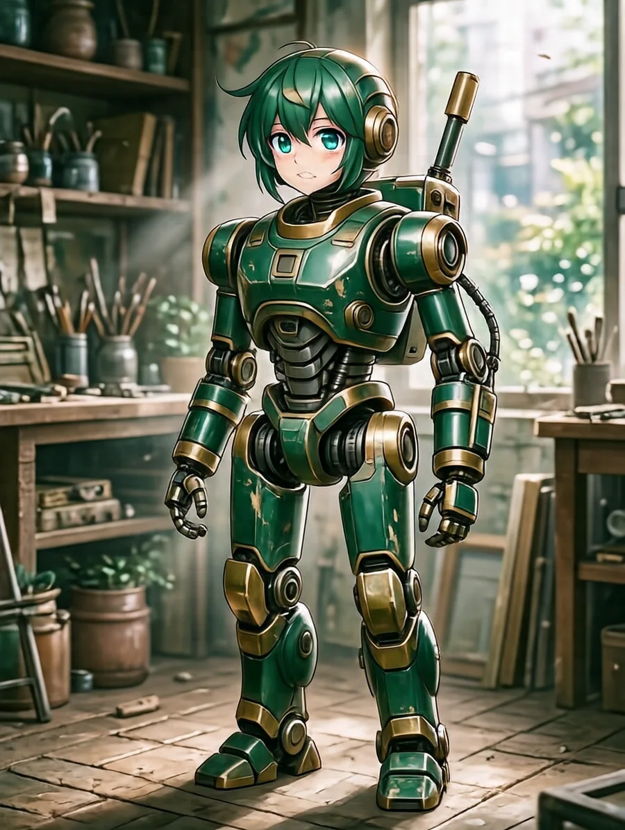 コイル(古い案内ロボ)