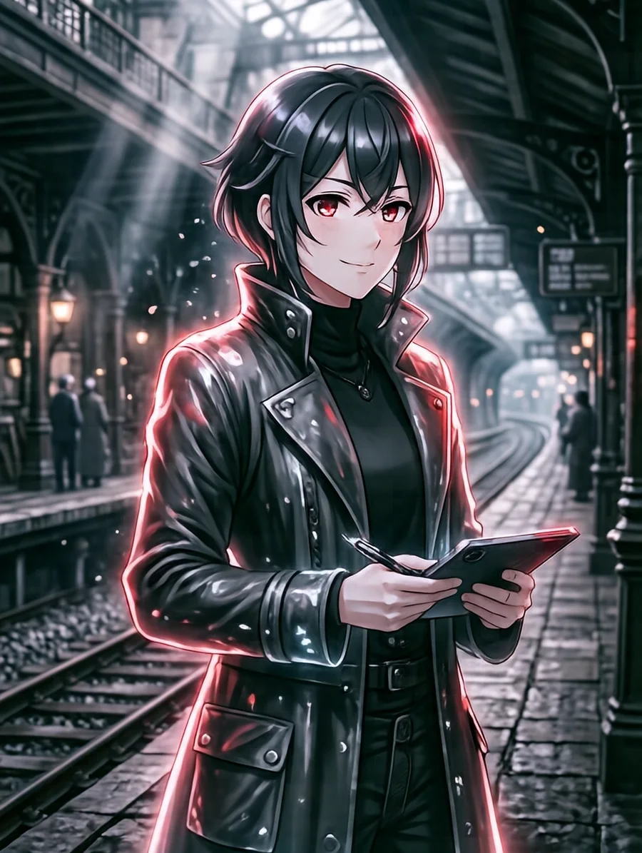 サギリ(古い駅のホームの守り)