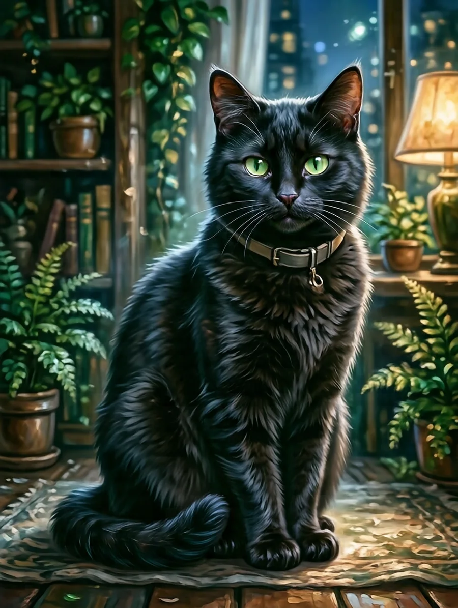 トラ(黒猫)