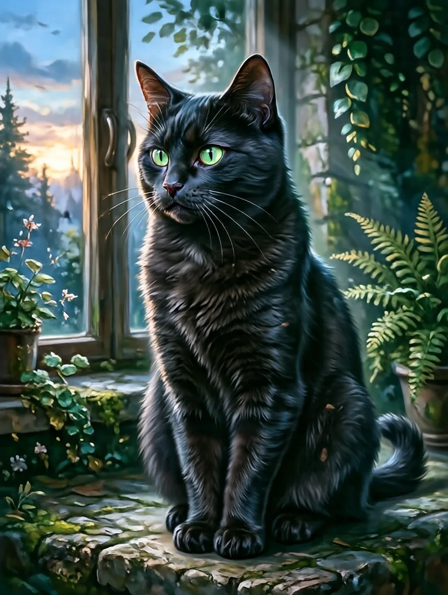 アオ(黒猫)