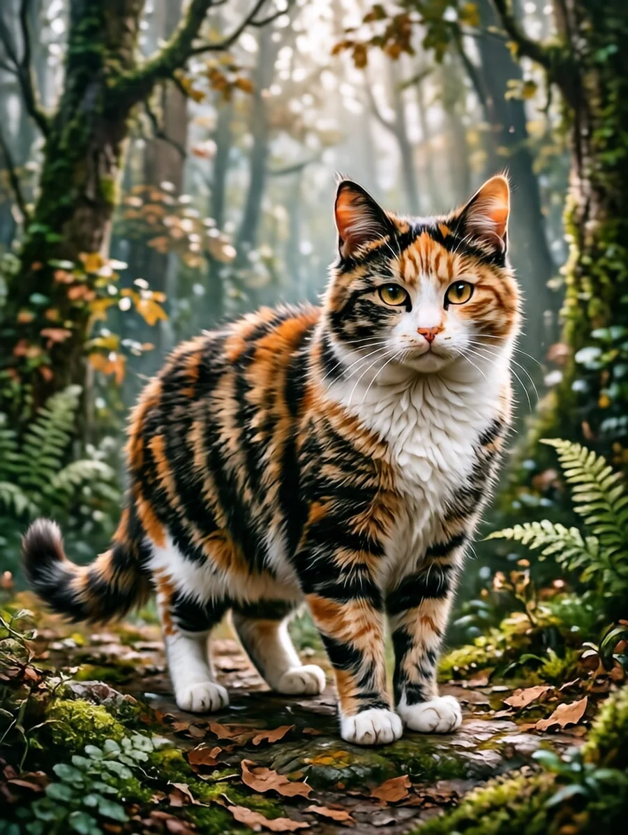 ミケ(三毛猫)