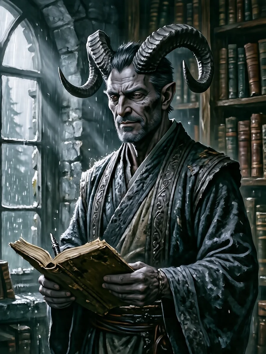 ノクト(角の生えた悪魔の書記)