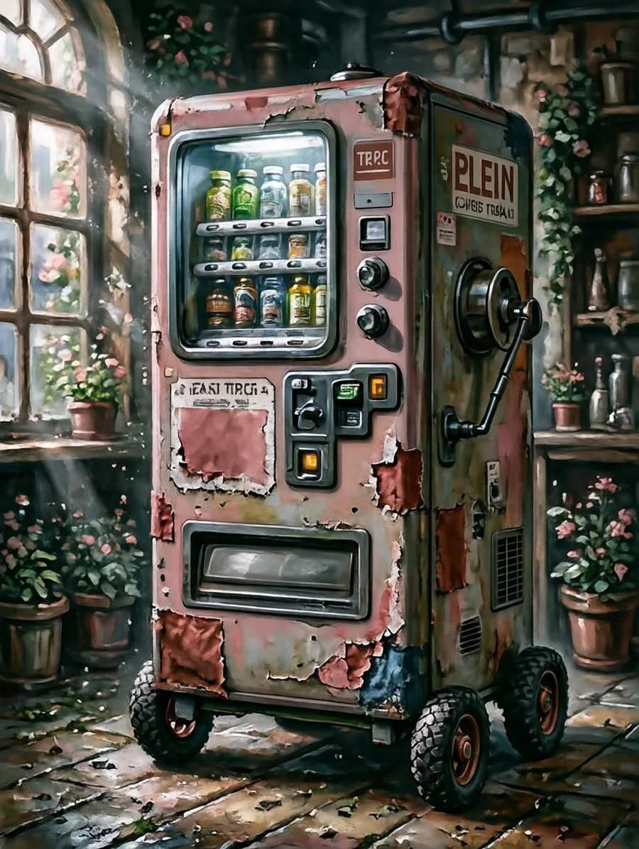 オクト(古い自販機ロボ)