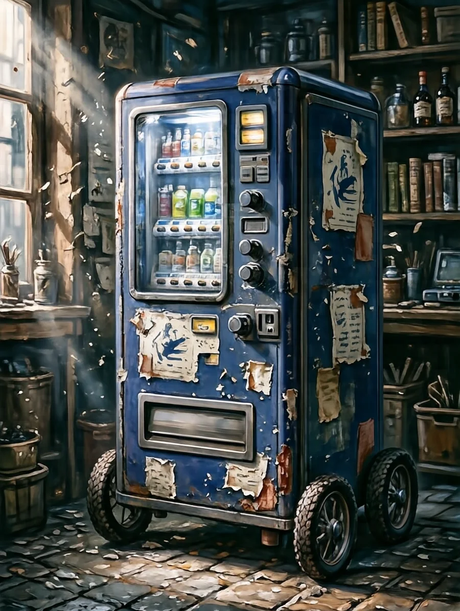 ピコ(古い自販機ロボ)